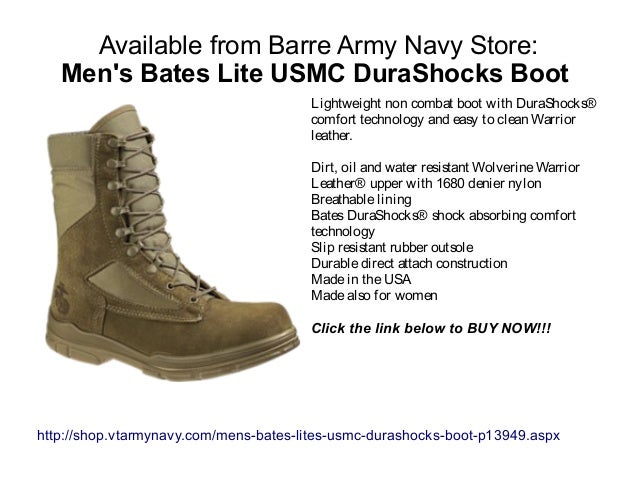 Bates DuraShock Boots