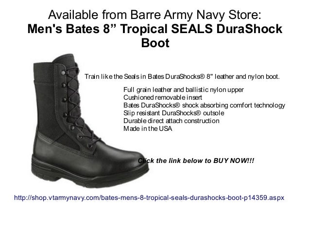 bates navy boots