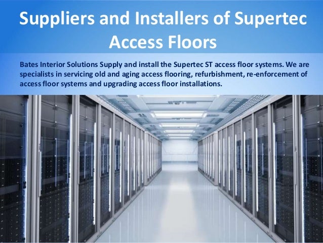 Raised Access Flooring Solutions Bates Interior Solutions