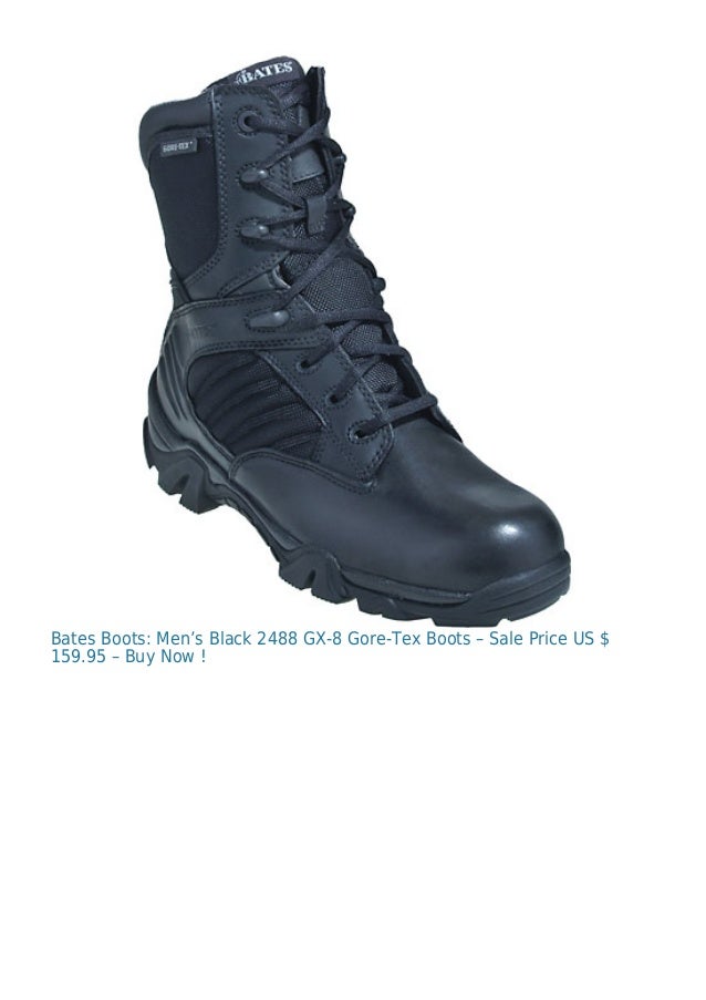 bates boots waterproof