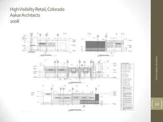 High Visibility Retail, Colorado
AakarArchitects
2008




                                   Felicia Batey Architect
                                   14
 