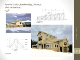 TenmileStation, Breckenridge, Colorado
MelickAssociates
1998




                                         Felicia Batey Architect
                                         43
 