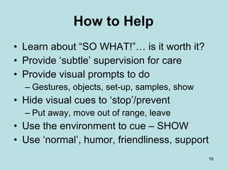 Teepa Snow, Dementia Expert, with Bathing Tips for Caregivers of those ...