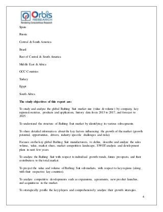 Global Bathing Suit Market is growing with the Huge Potential by 2025