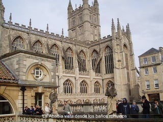La Abadía vista desde los baños romanos

 