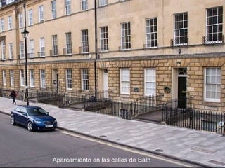 Aparcamiento en las calles de Bath

 