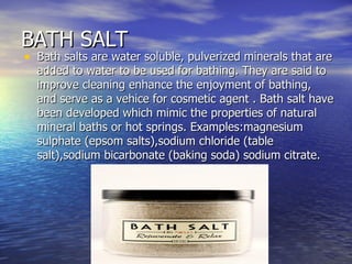Bath preparation.ppppppppppppppppppppppt | PPT