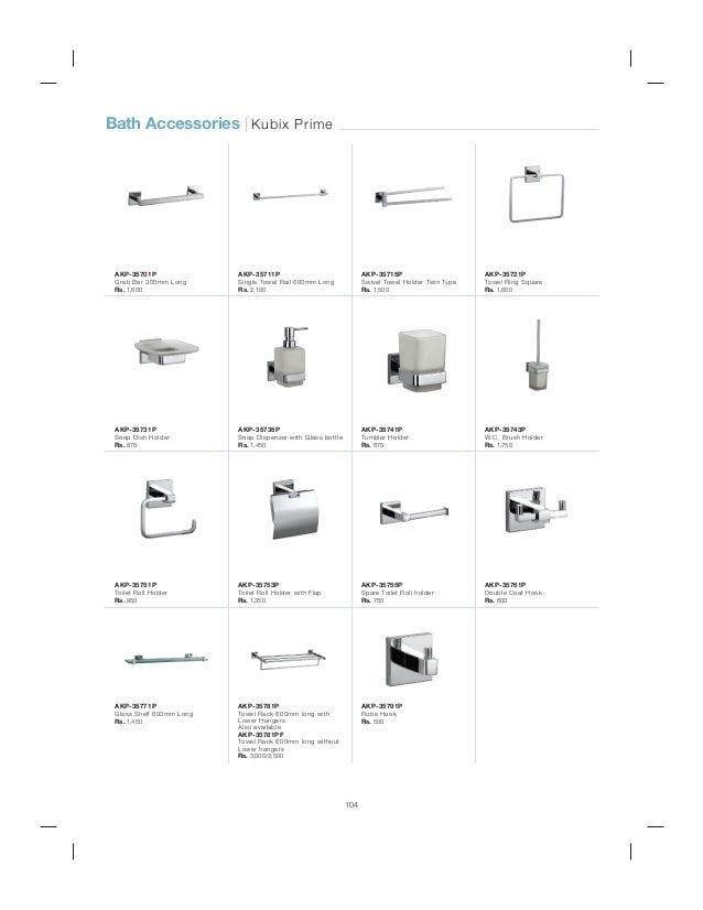 Bathroom accessories Bathroom accessories