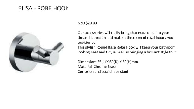 Bathroom accessories auckland | PPT