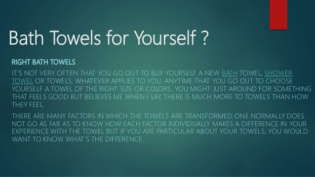 new bath towels
