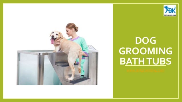 dog grooming bath tub