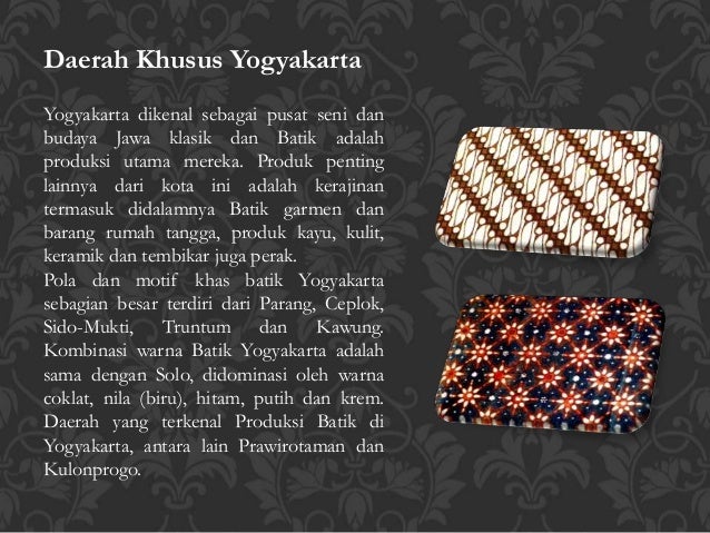 Presentasi Batik  Indonesia Indonesian batik  presentation 