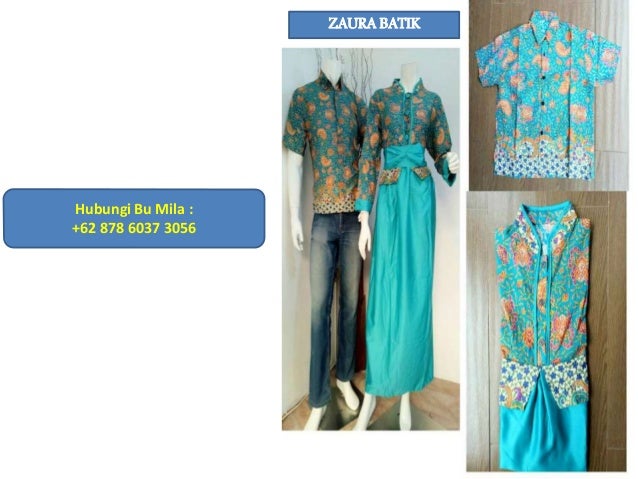 Beautiful Contoh Baju  Batik  Sarimbit  Keluarga Busana Trends