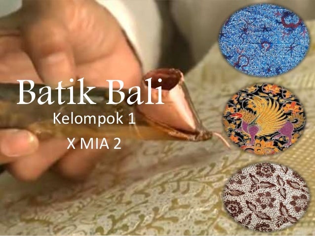 Motif Batik Bali Ulamsari Mas - Contoh Motif Batik