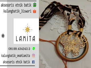 Batik Liontin gelang kayu. Kalung Batik Etnik Wanita, Produsen TERBAIK KE 2 SE JATIM. Di Shopee Area Tangerang