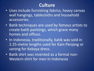 Batik printing