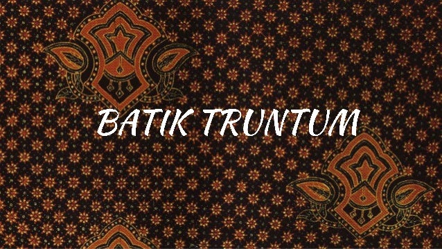 Batik truntum