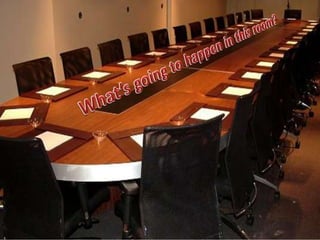 What’s going to happen in this room?