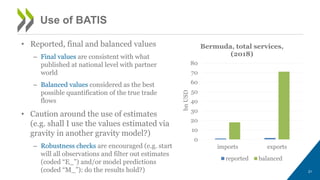 Balanced Trade in Services Data (BaTiS) | PDF