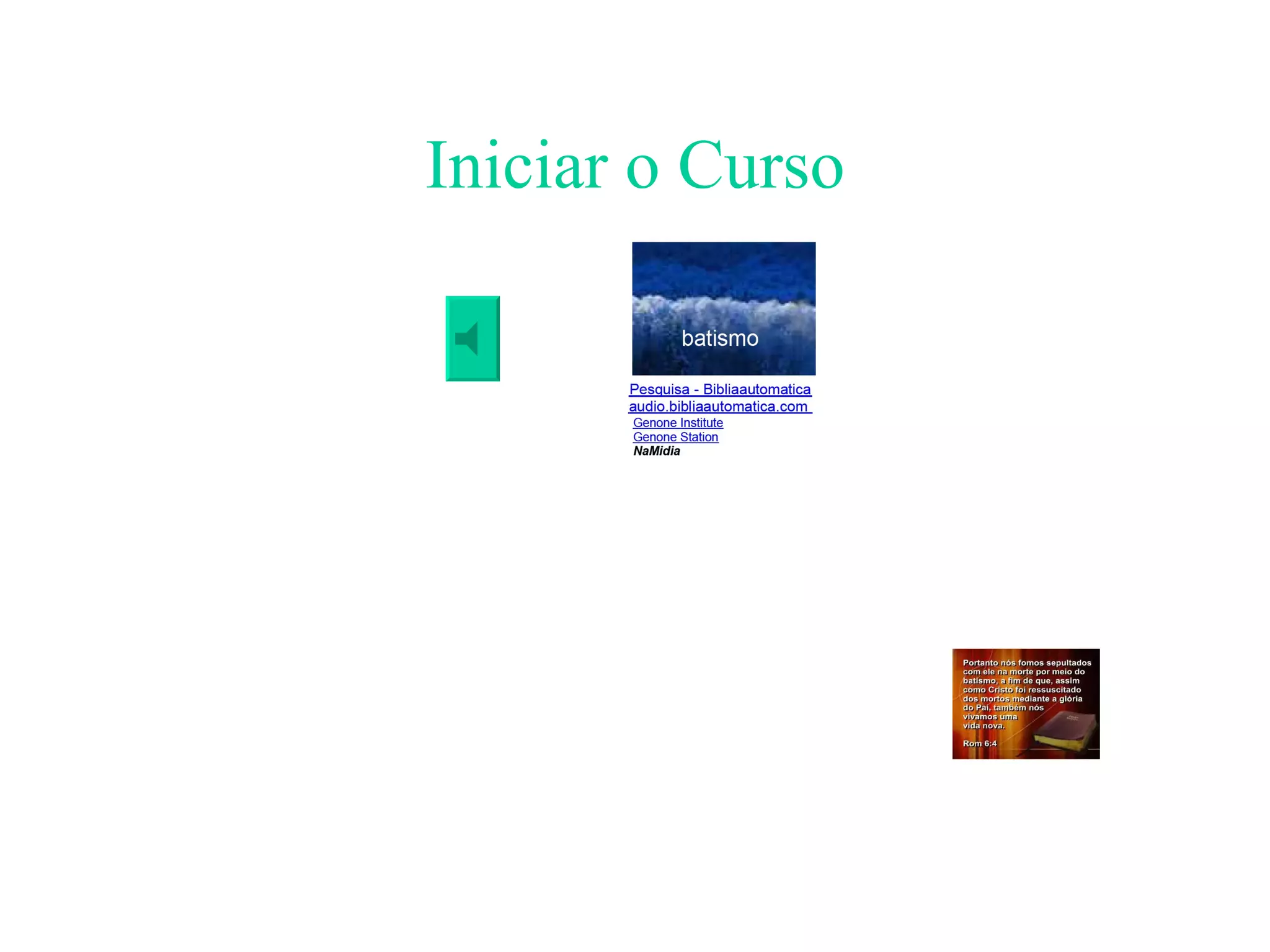 Iniciar o Curso 