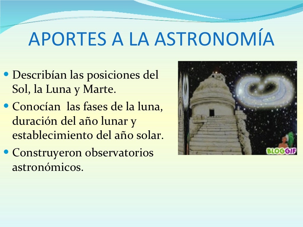 Aportes Científicos de los Mayas
