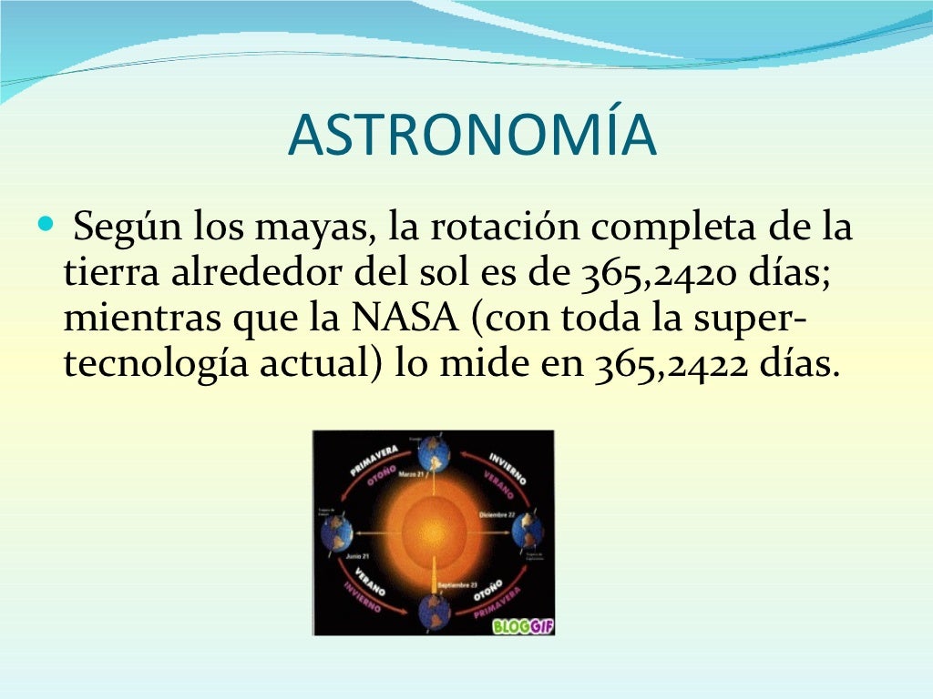 Aportes Científicos de los Mayas