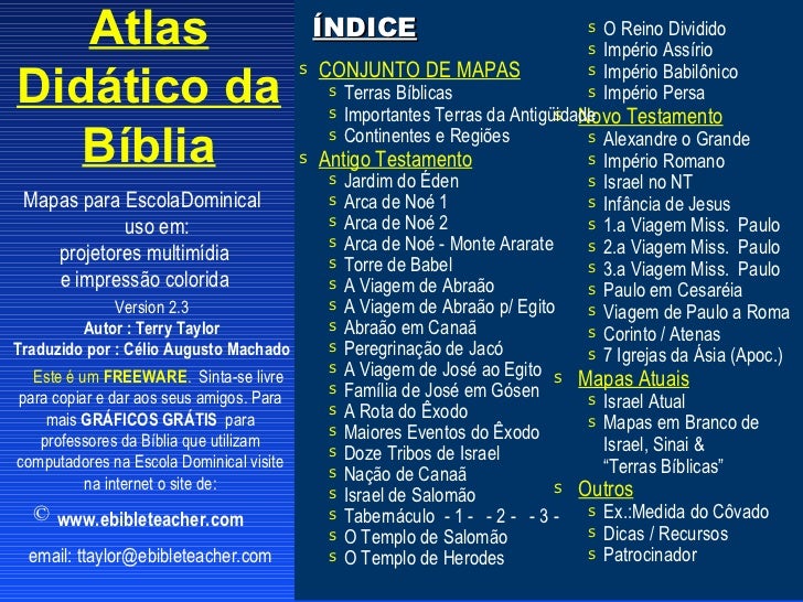 Atlas                                      ÍNDICE                              s O Reino Dividido                         ...