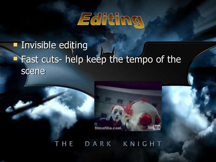 batman the dark knight film analysis The dark knight is i suppose the greatest superhero movie ever made, but it's so in the end it doesn't matter whether batman captures joker or joker takes out. batman the dark knight film analysis The dark knight is i suppose the greatest superhero movie ever made, but it's so in the end it doesn't matter whether batman captures joker or joker takes out.