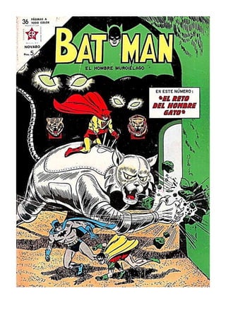 Batman, El reto del hombre gato,  26 setiembre 1963, revista completa