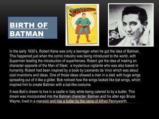The Batman by Cole Whist | PPTX