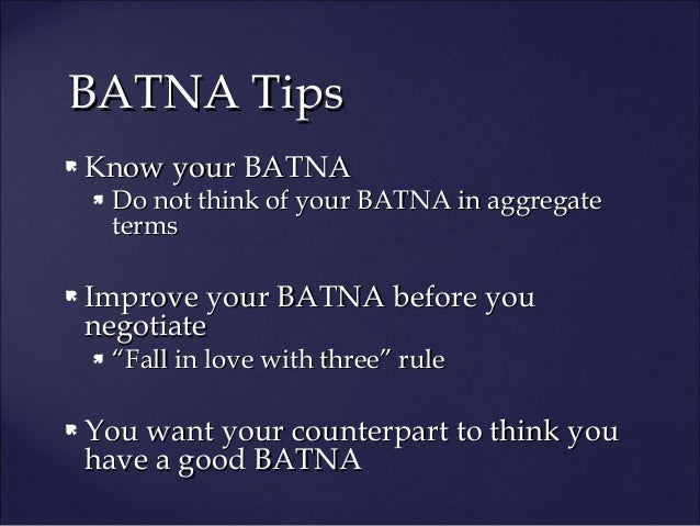 What Does Batna Mean _ Batna En Négociation – WONKAA