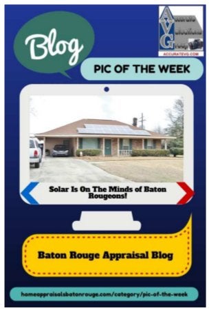 Baton Rouge Appraisal Blog Pic Of The Week 01/26/2014