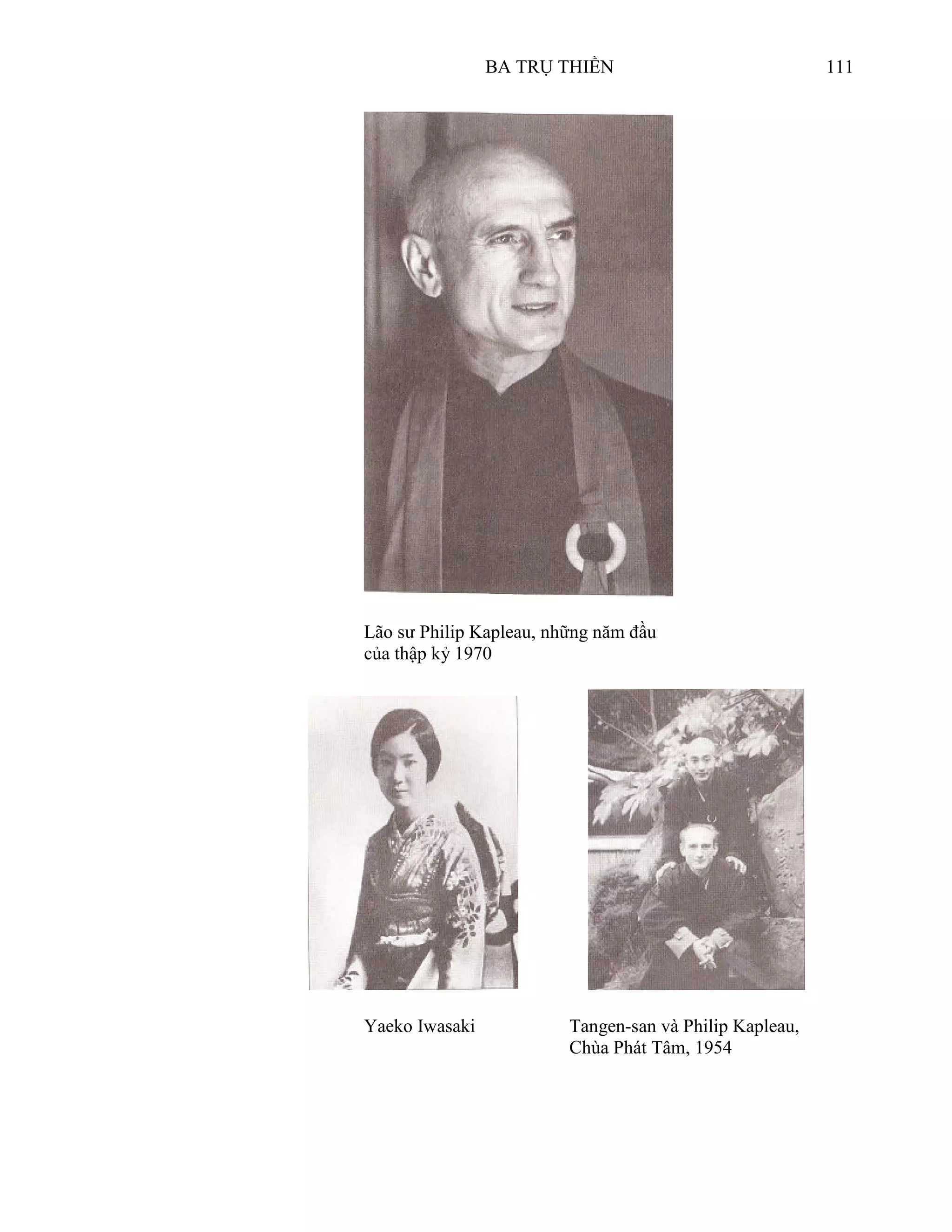 Ba Trụ Thiền (Philip Kapleau)