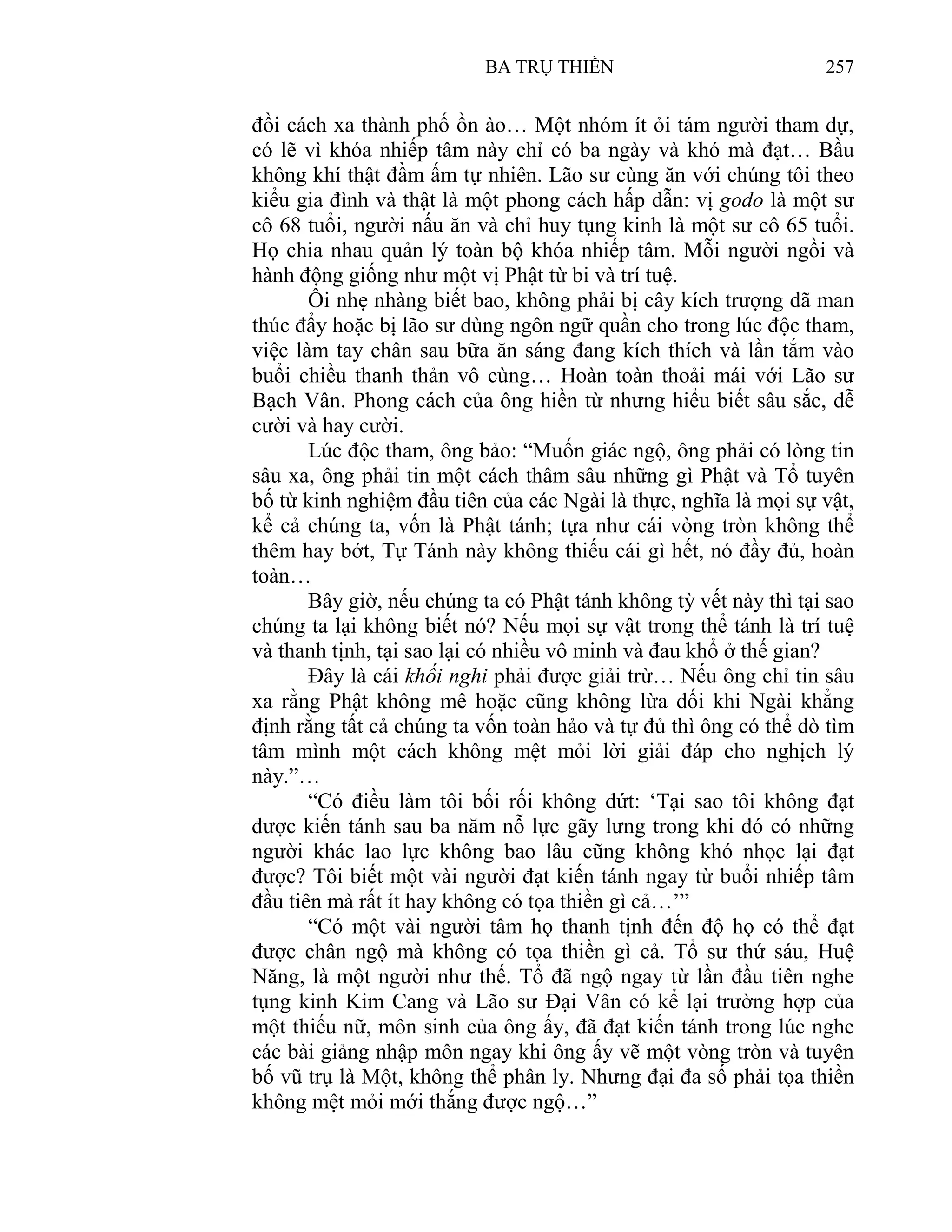 Ba Trụ Thiền (Philip Kapleau)