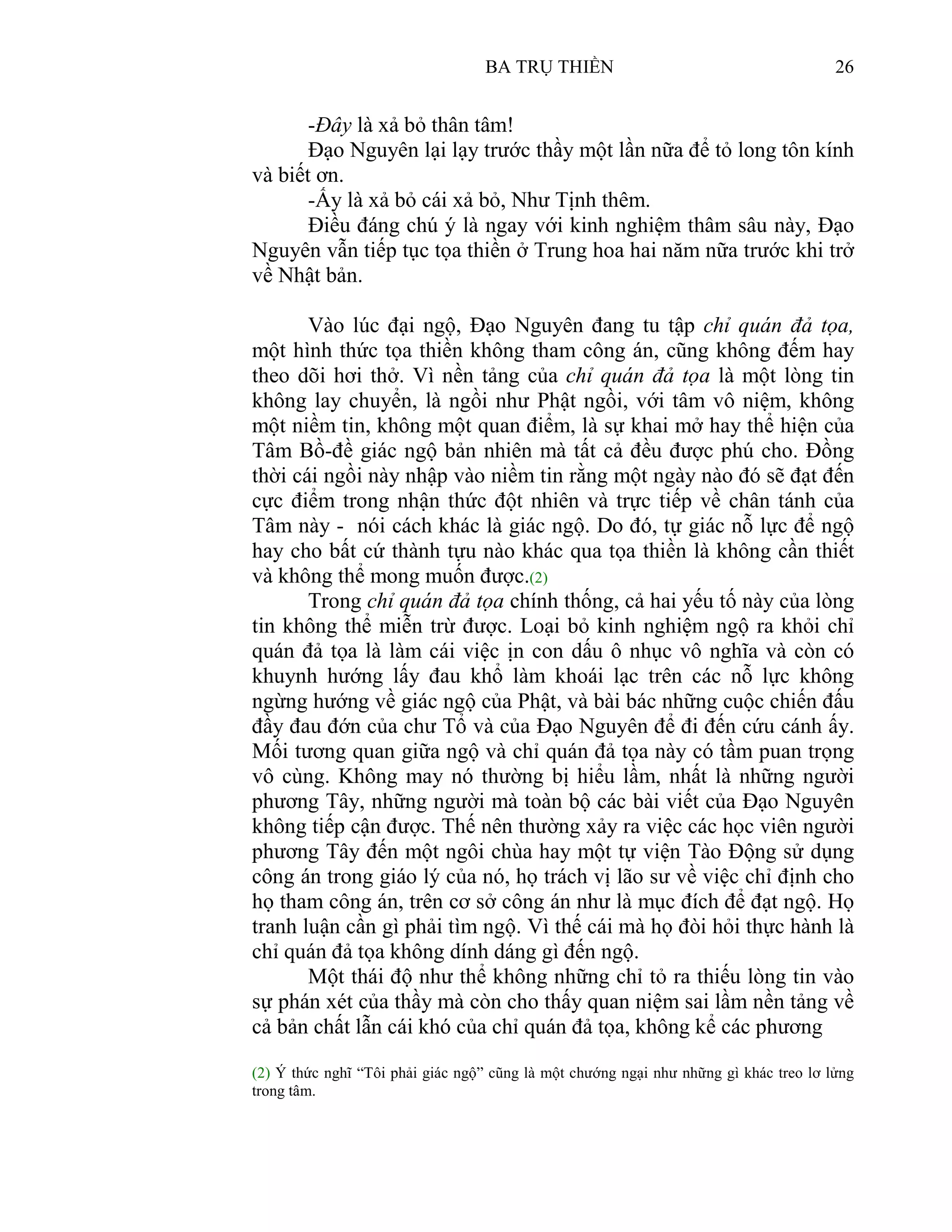 Ba Trụ Thiền (Philip Kapleau)