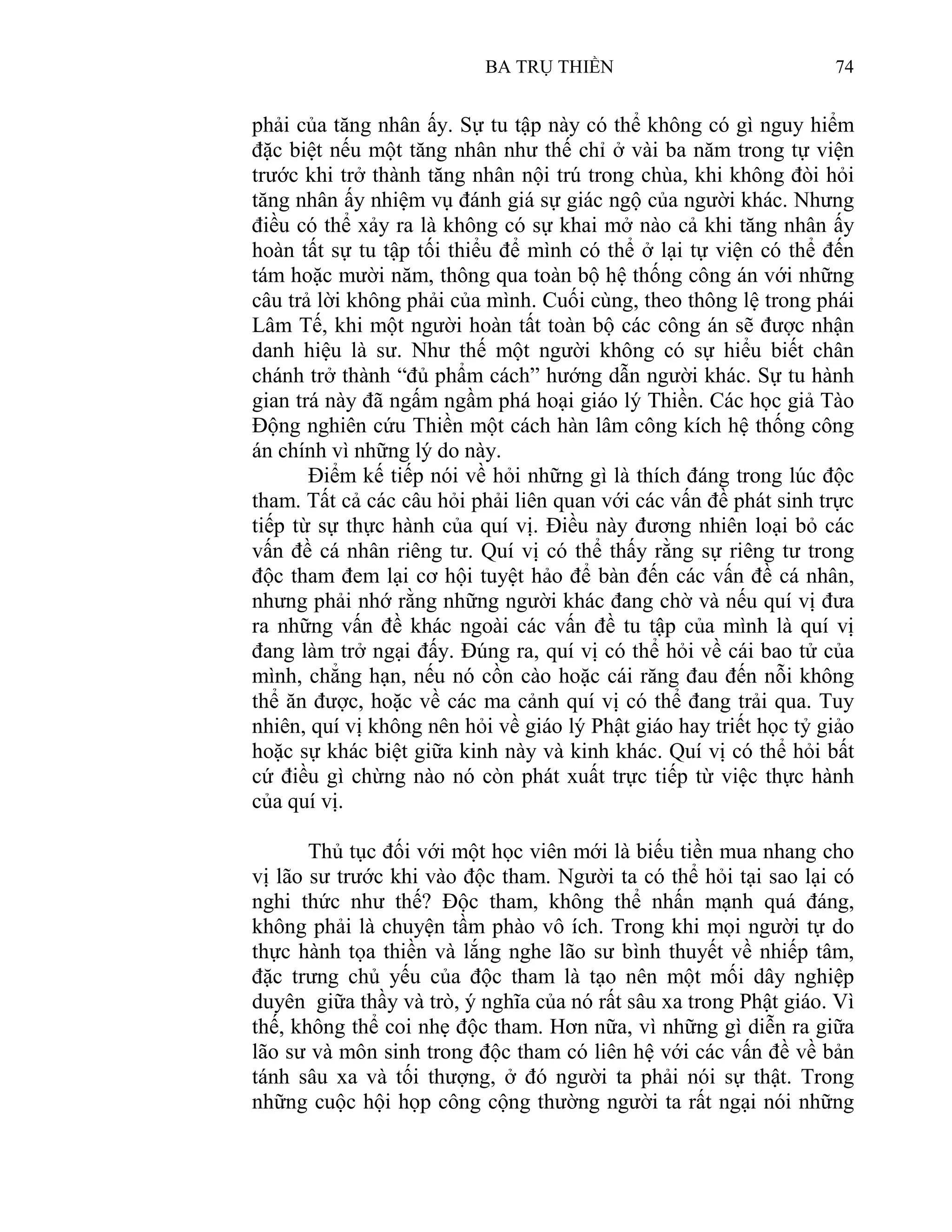 Ba Trụ Thiền (Philip Kapleau)