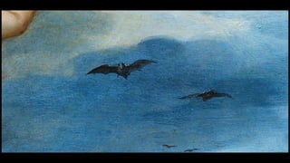 Bats in European paintings
