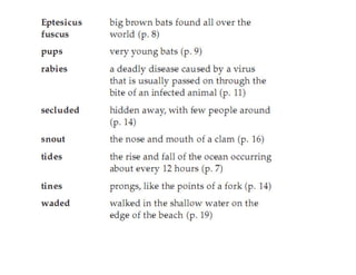 Bats In The Attic(fictional story)