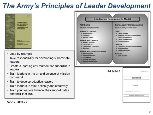 Battalion-Level Leader Development Overview