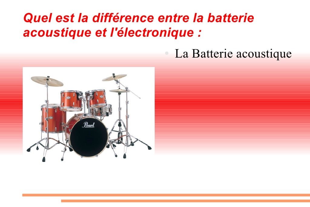 La batterie