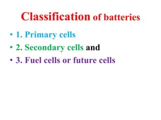 Batteries | PPTX