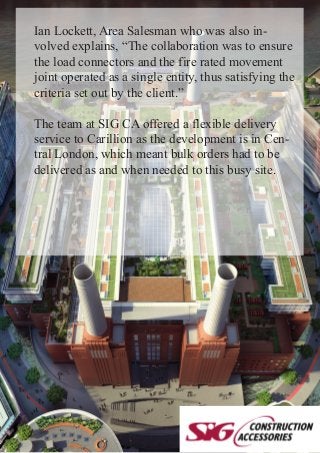 Battersea power station renovation image