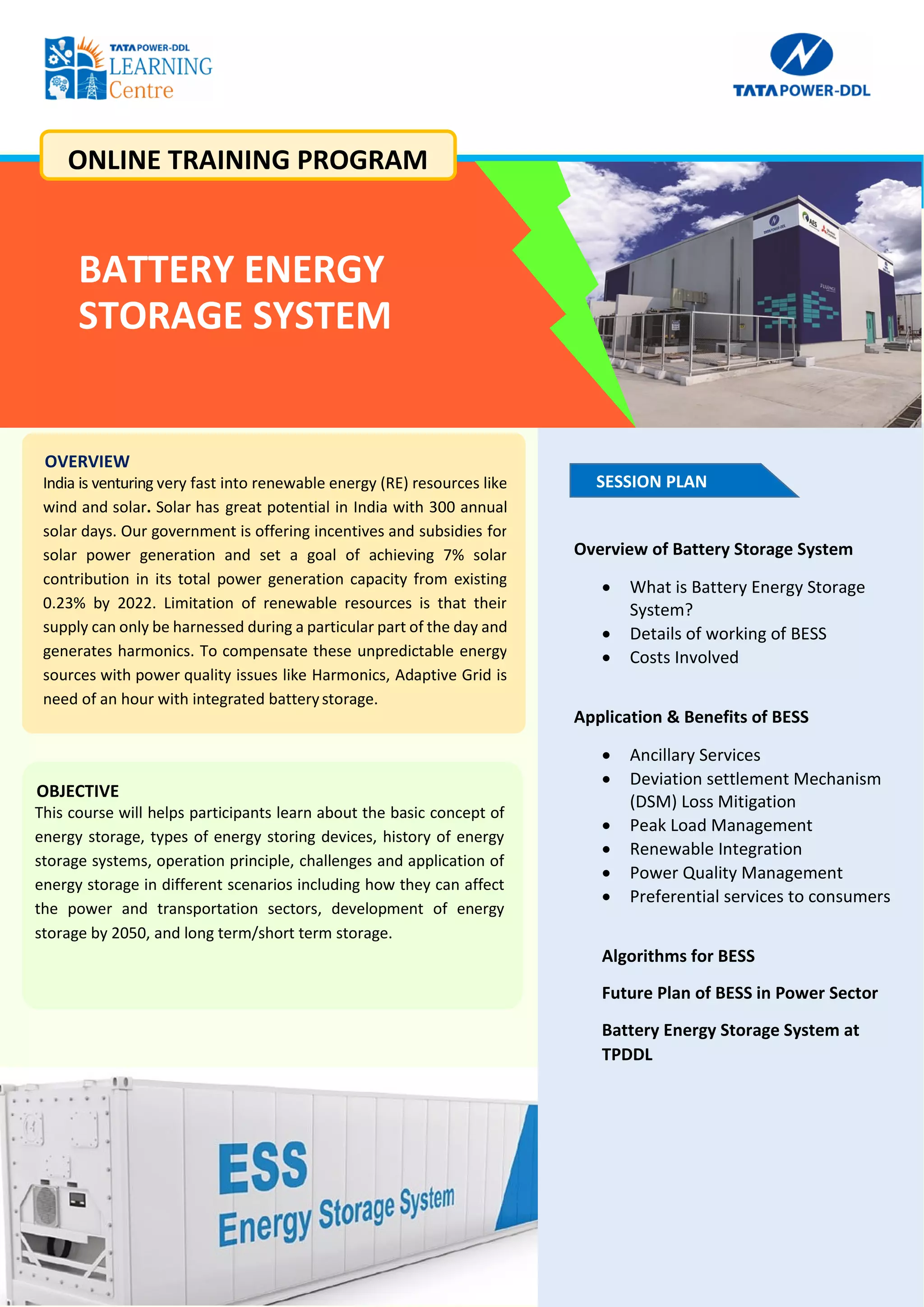 Battery Energy Storage System | PDF