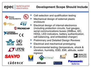 Battery Pack Development Timeline and Expectations | PPT