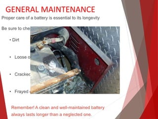 GENERAL MAINTENANCE
 