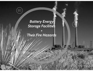 Battery Storage Room Fire Protection