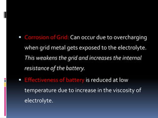 Battery Types and Battery technology