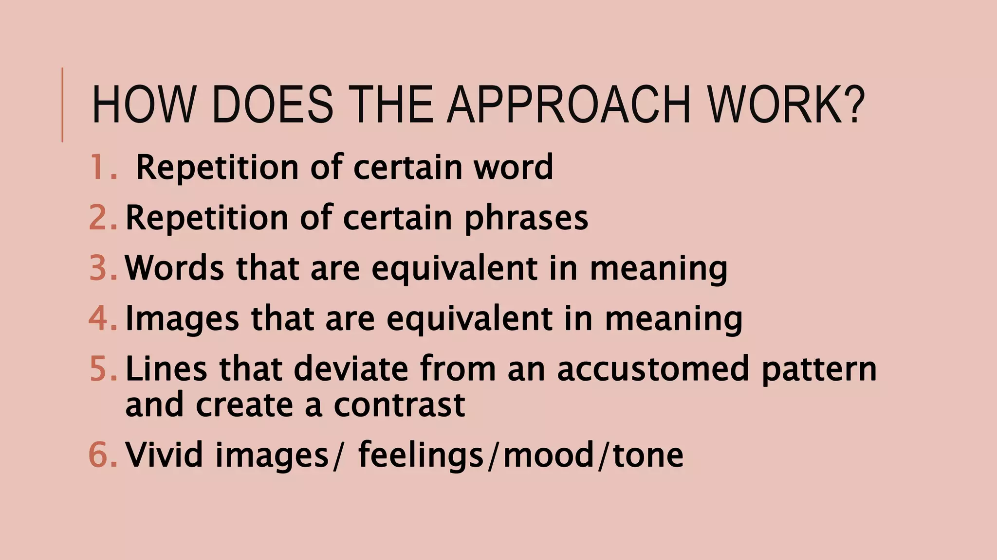 Language Based Approach | PPTX