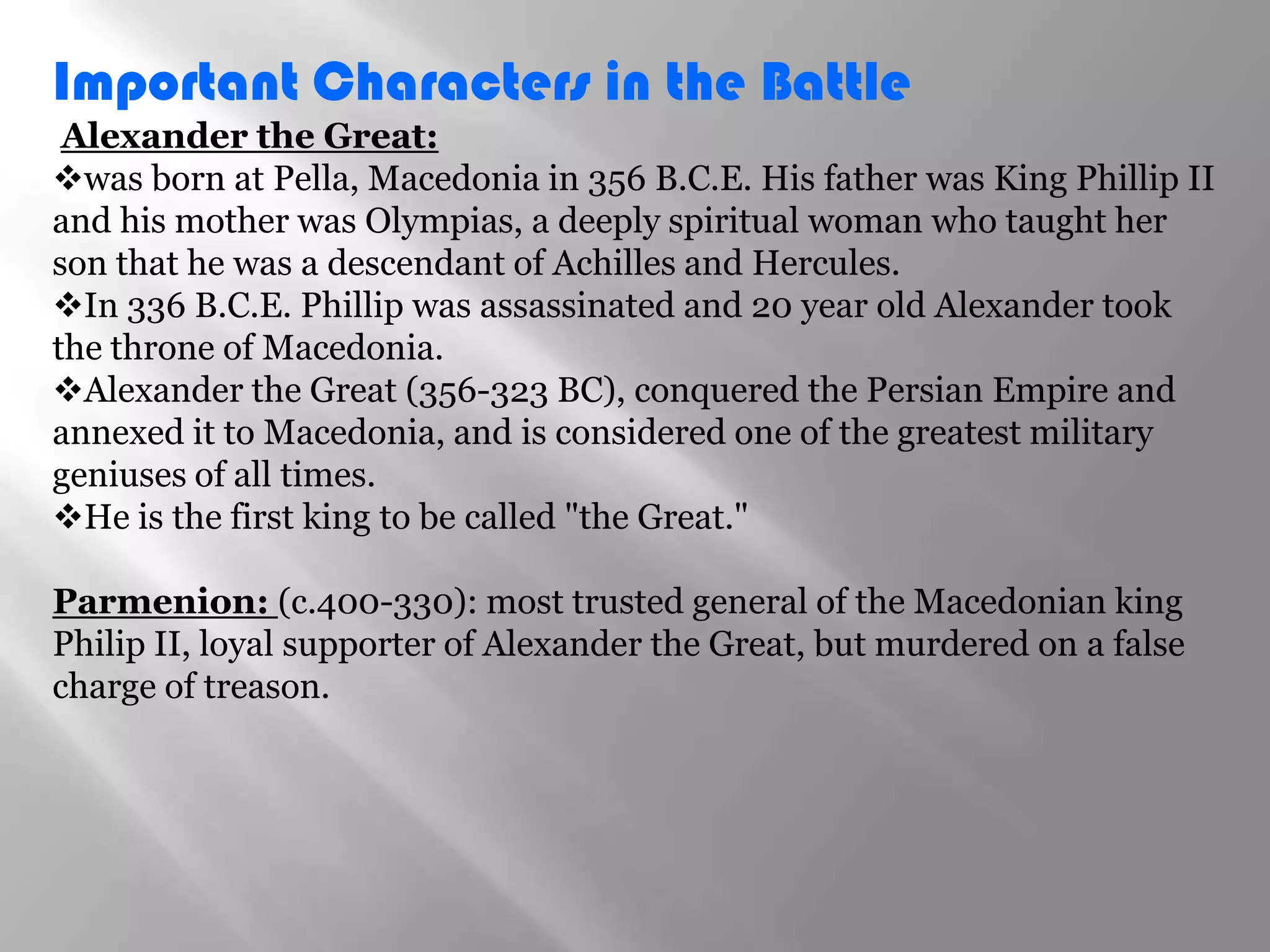 18,000 mercenaries were killed and 2,000 enslaved and sent back to Macedonia in chains for hard labor. 