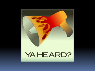 DO YOU HAVEA STRONG MESSAGE?